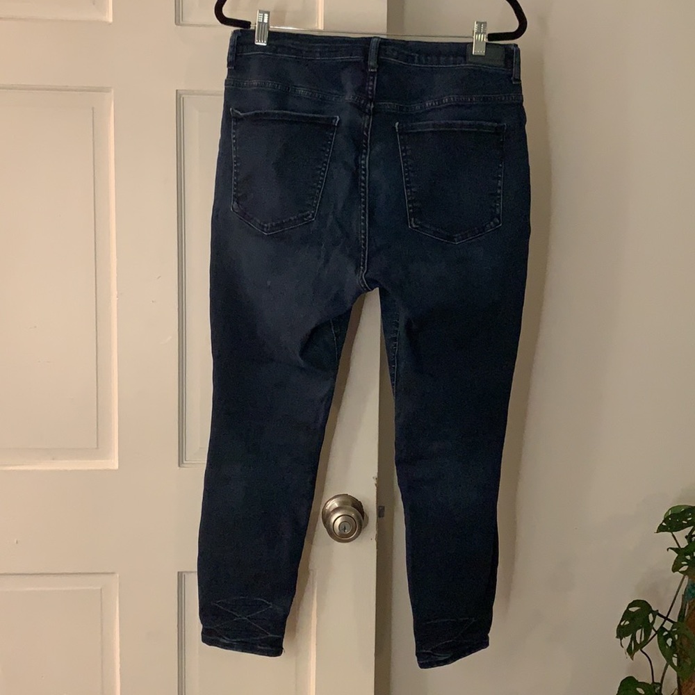 Express | Stretch + Denim perfect Perfect Curves Legging | High Rise